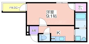 フジパレス北加賀屋駅北Ⅱ番館の物件間取画像